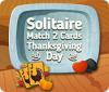  Solitaire Match 2 Cards Thanksgiving Day παιχνίδι