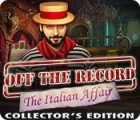  Off the Record: The Italian Affair Collector's Edition παιχνίδι