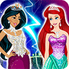  Jasmine vs. Ariel Fashion Battle παιχνίδι